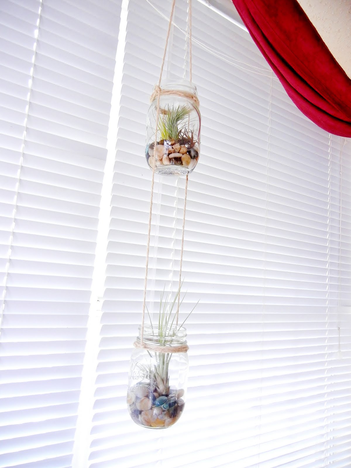 Release Me Creations DIY Wednesday Hanging Mason Jar Planters