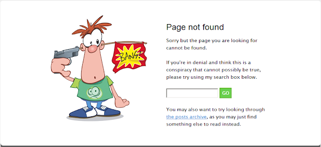 custom 404 not found desing 3