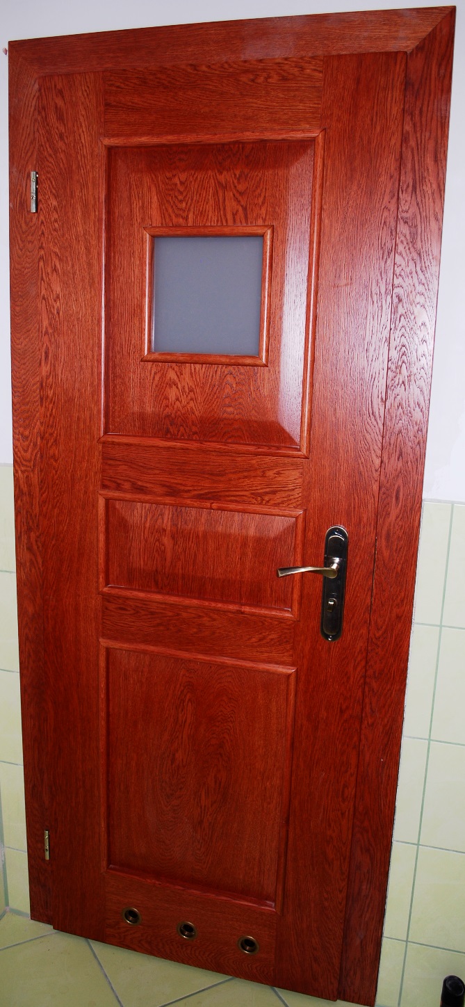 Świat drewna: Jednakowy design - drzwi pokojowe, łazienkowe i wejściowe