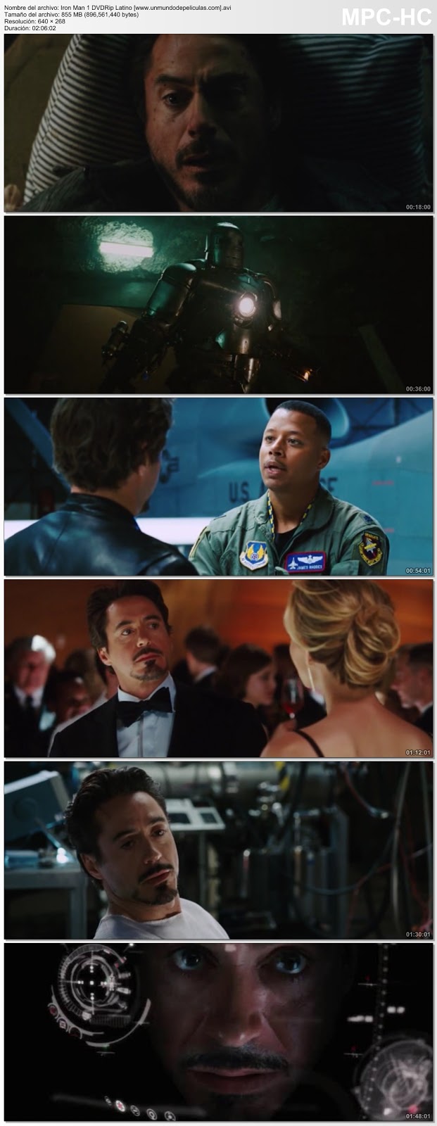 Capturas de la película.