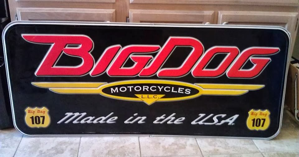 Cool Stuff Gallery Big Dog Motorcycle Sign