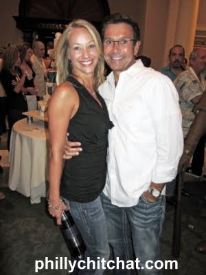 Playmate Erica Smitheman and Fox 29's John Bolaris