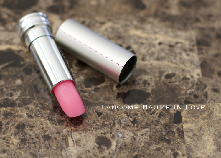 the raeviewer - a premier blog for skin care and cosmetics from an  esthetician's point of view: Lancome Baume in Love in 100 Rose in Love  Review, Photos, Comparisons