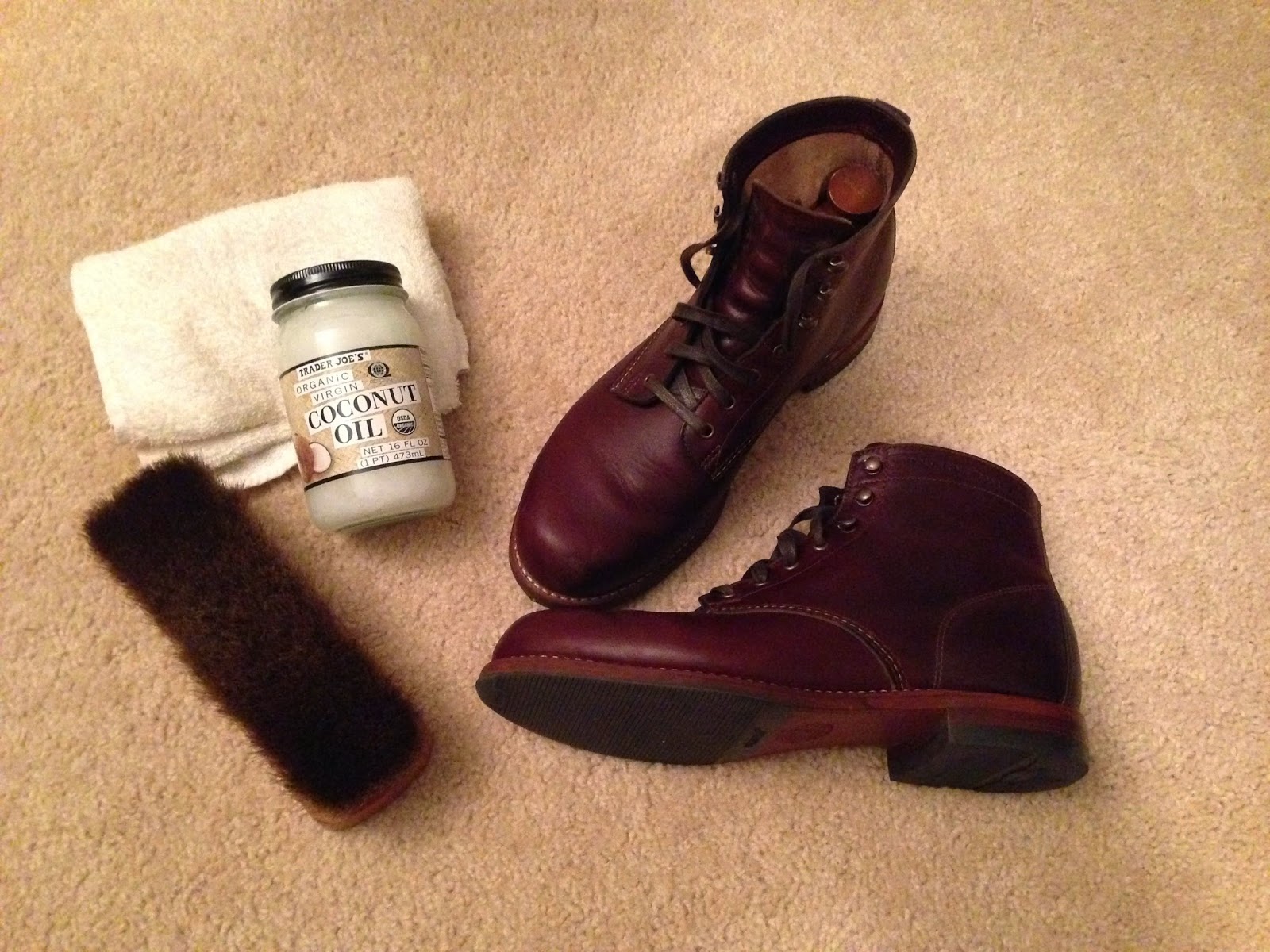 STYLE PROSCIUTTO Coconut Oil Conditioning Leather Products A How To