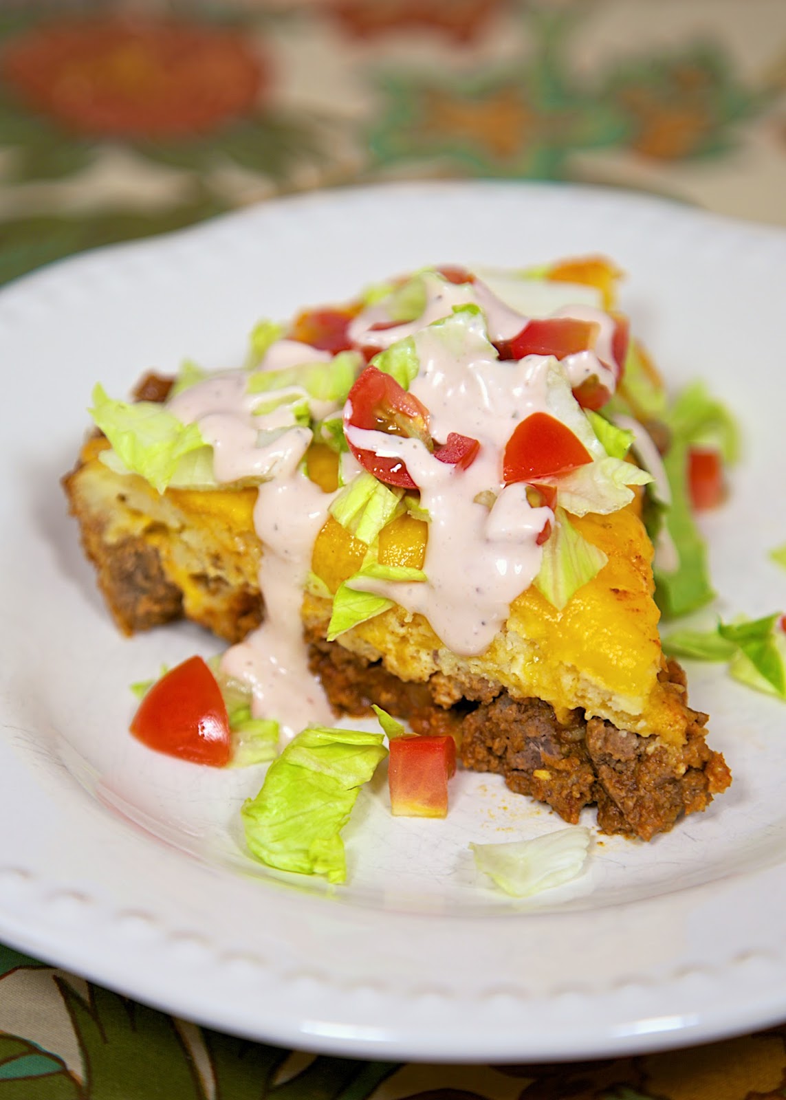 Impossible Taco Pie Plain Chicken