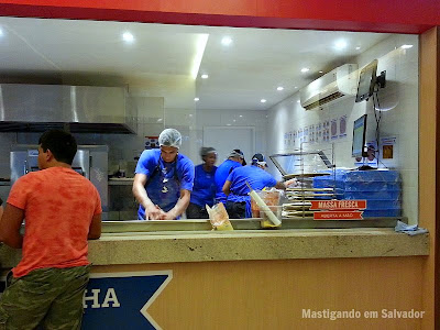 Domino's Pizza: Cozinha