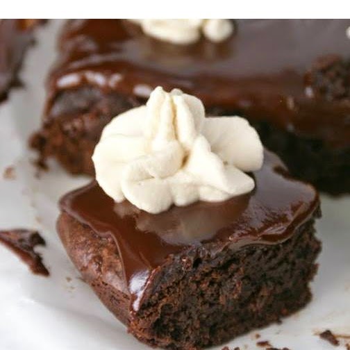 Dark Chocolate & Kahlua Fudge Brownies good recipes
