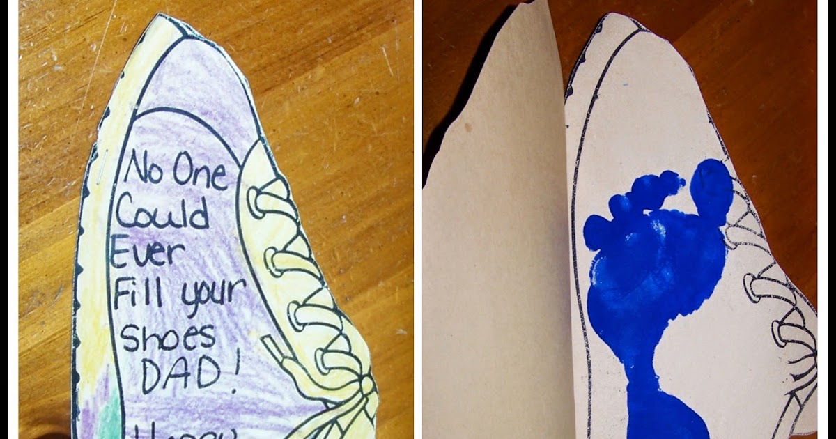 The Corner On Character: Father's Day Footprints