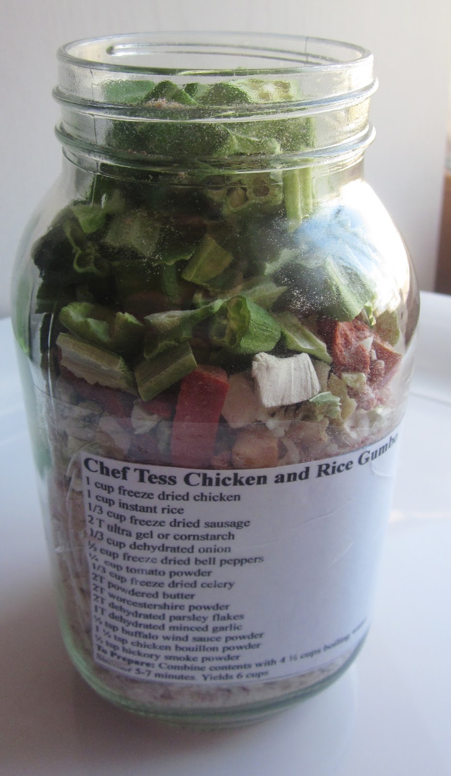 Chef Tess Bakeresse Food Saver Vacuum Packing Meals in a Jar Tutorial