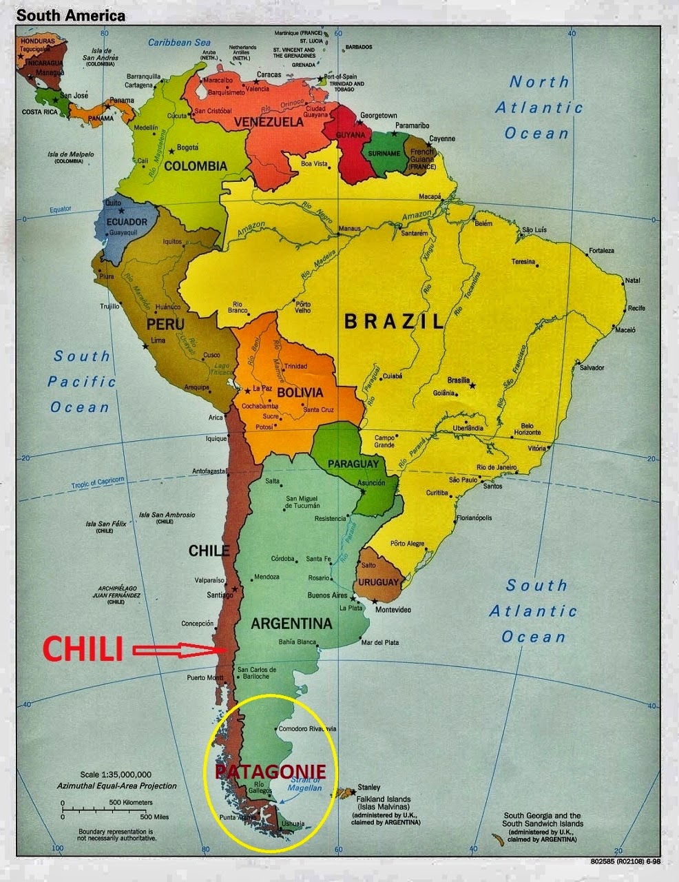 Aux quatre coins du monde CHILI ARICA