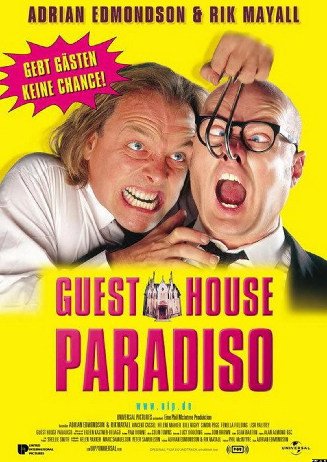 Laurel Leaf Cinema Guest House Paradiso 1999 Adrian Edmondson