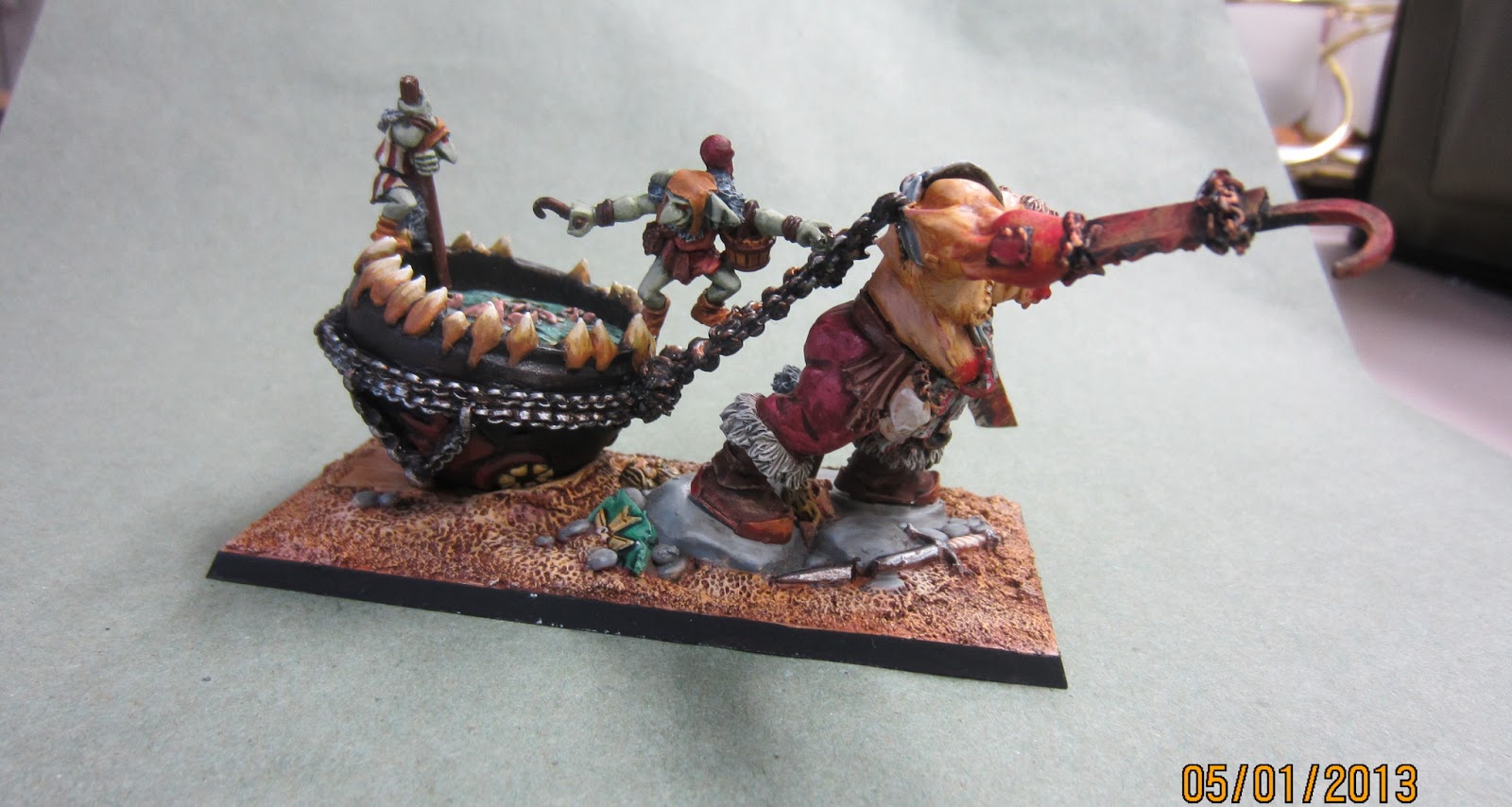 HUNGRY! Skrag the Slaughterer Wargaming Hub