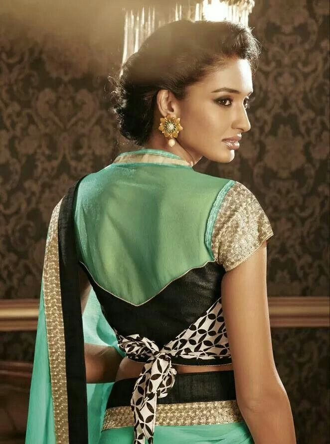 Saree Blouse Designs Fancy Flaunting in Flirty Femininity The Tail of