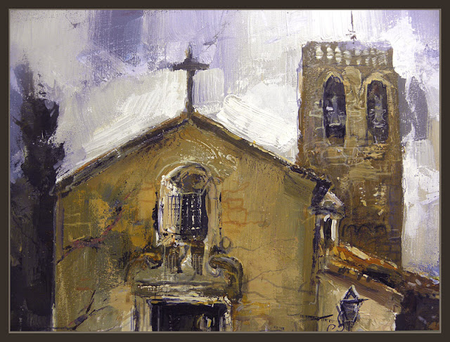 SANTA QUITERIA-PINTURA-VILANOVA DEL VALLES-SANTUARIO-PINTOR-ERNEST DESCALS