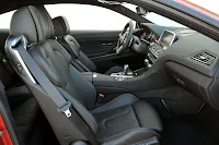 The new BMW M6 Coupe interior side