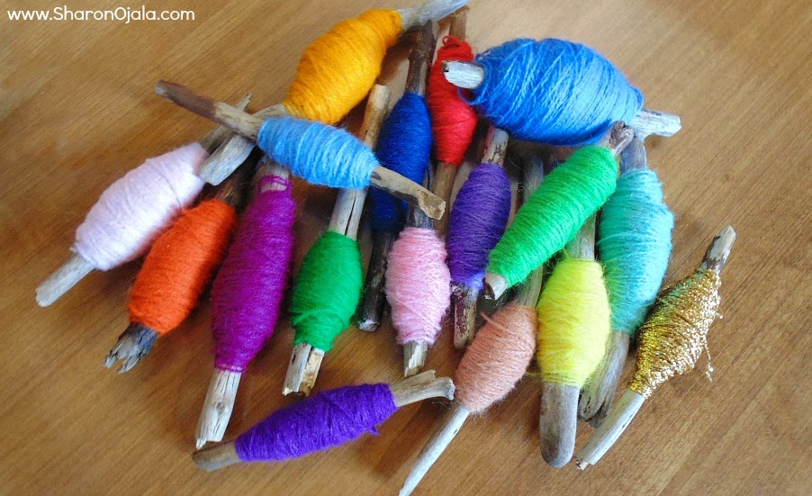 Homemade Obsessions Punch Embroidery Thread Spinning Party