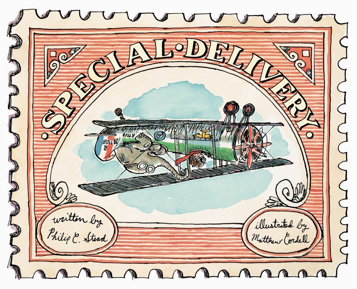 special delivery by philip c. stead, illustrated by matthew cordell