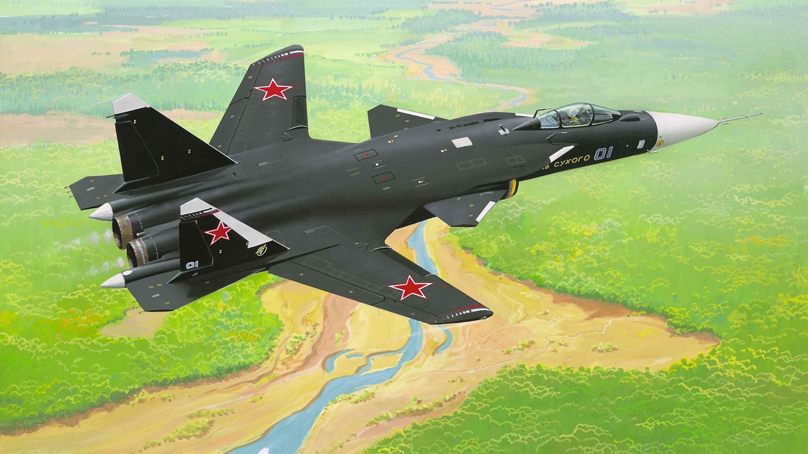 Su-47 Berkut Experimental Russian Fighter Aircraft | Fighter Jet