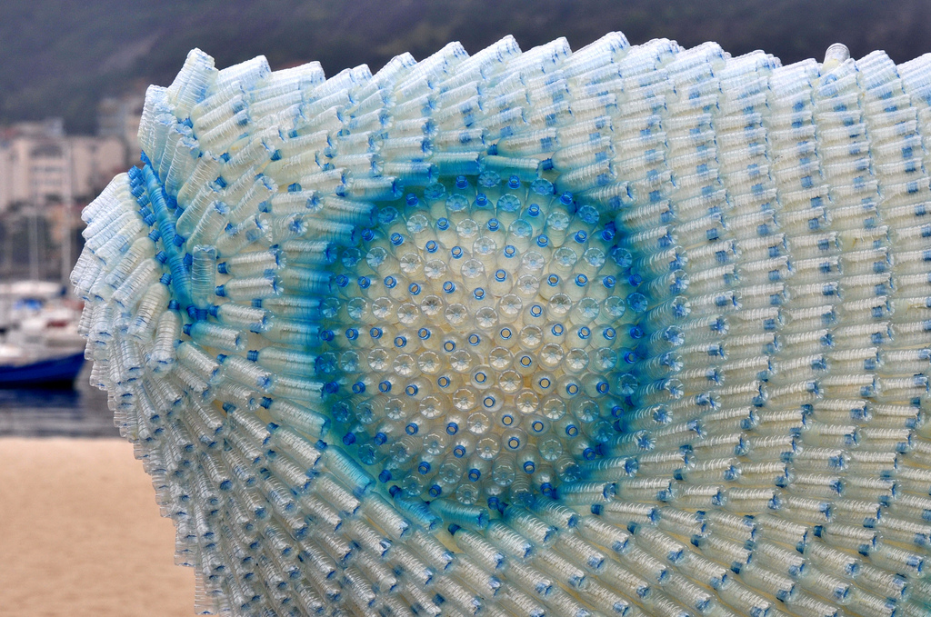 Creating Surface Design Plastic bottle art