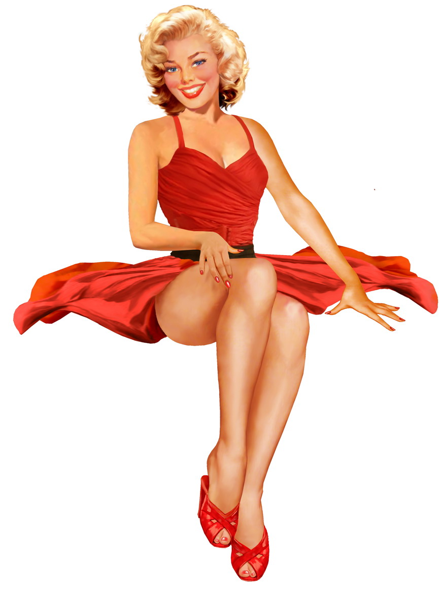 70s pin up