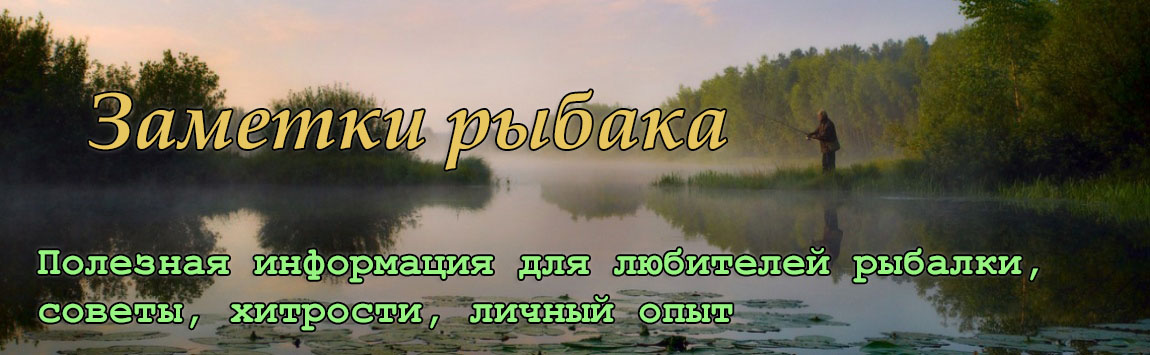 Заметки рыбака