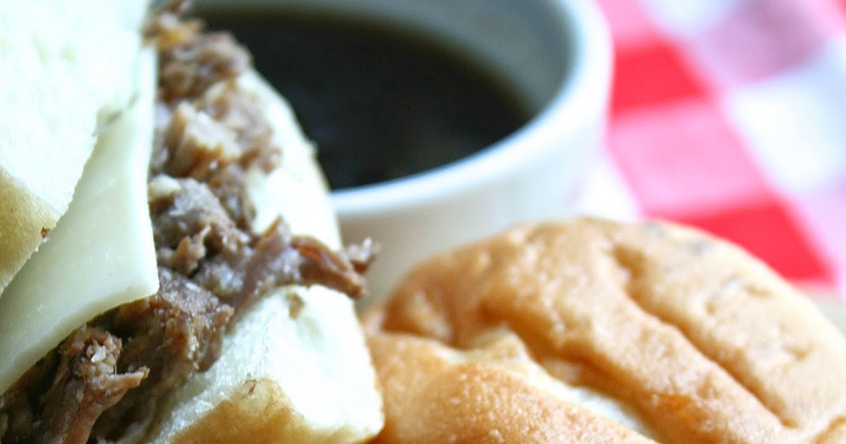 Oregon Transplant: Slow Cooker French Dip Sandwiches