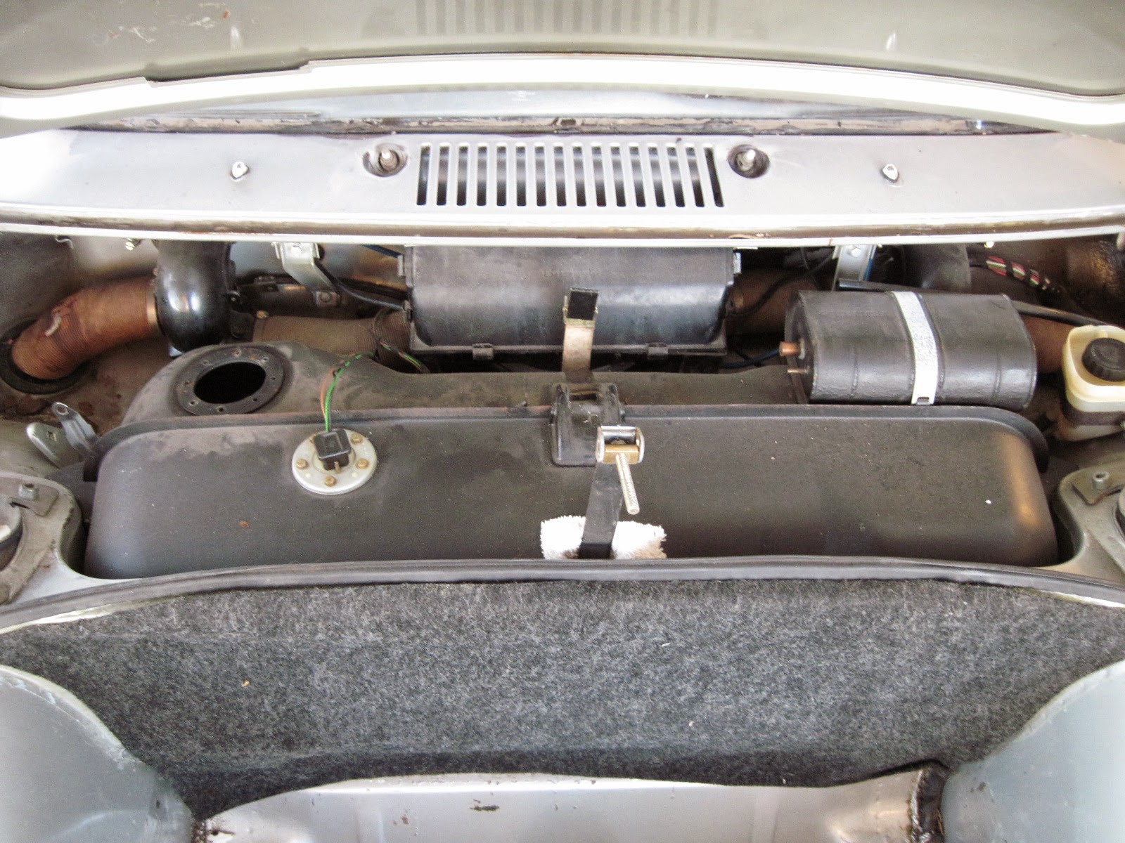 Porsche 914E Electric Conversion and Tesla Obsession Up on Jack Stands