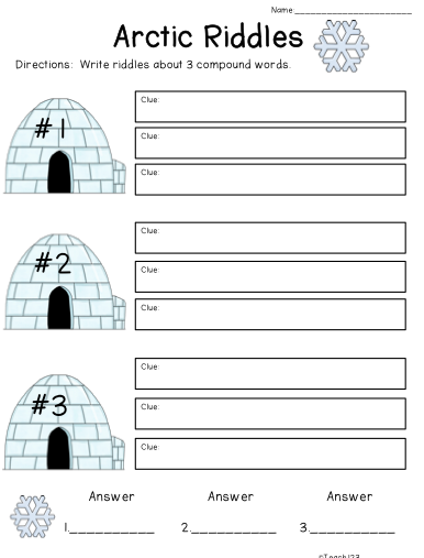 Compound Words • Teach123