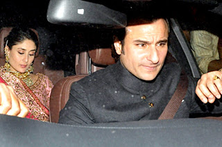 Saif-Kareena's wedding reception in Delhi