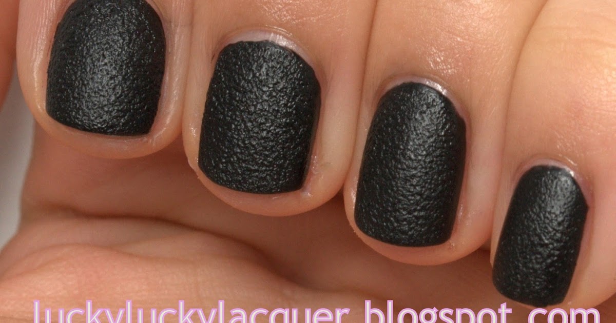 Lucky Lucky Lacquer DIY Leather Nails