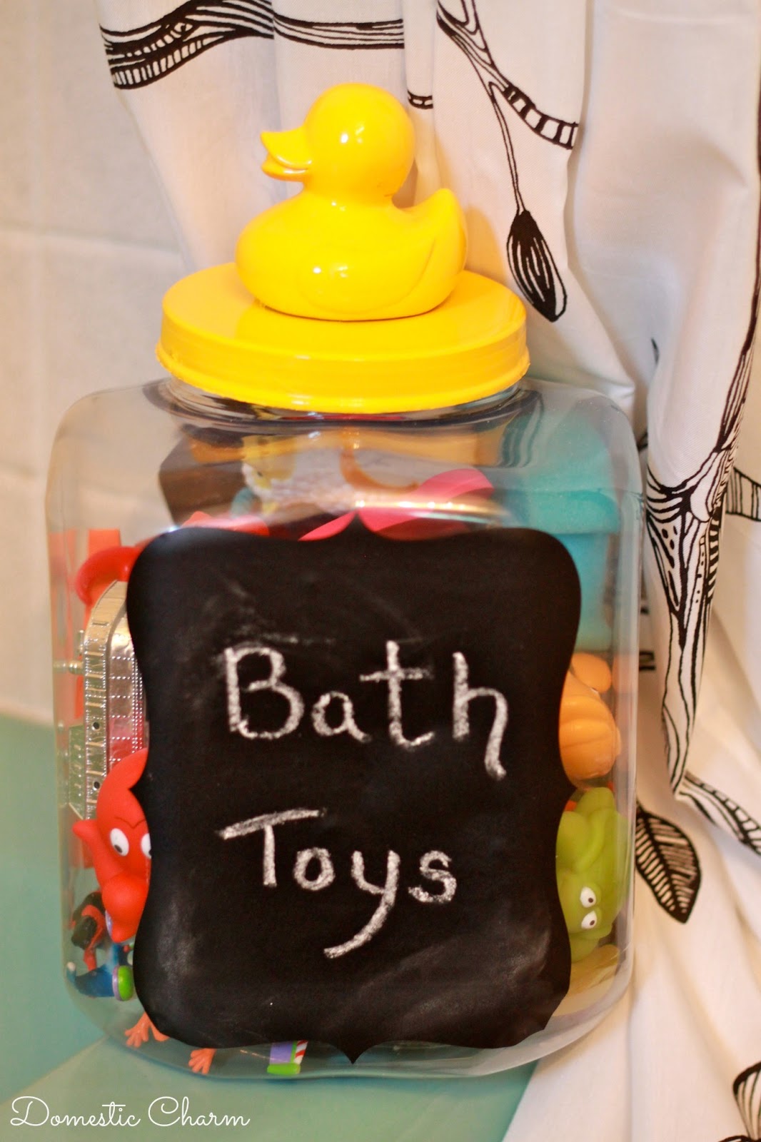 Domestic Charm DIY Bath Toy Tub