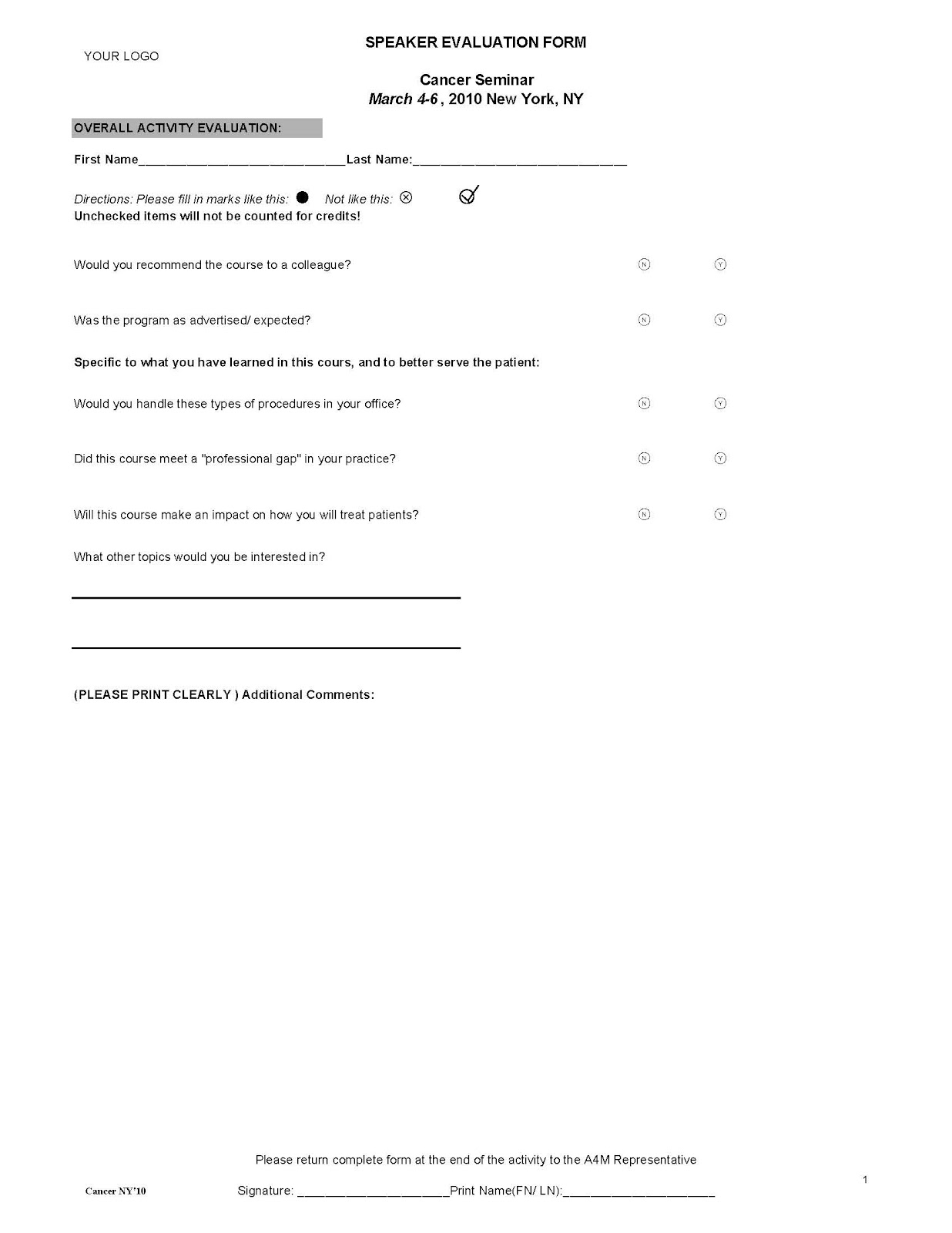 event evaluation form template evaluation templates
