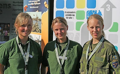 Lindas mulheres militares