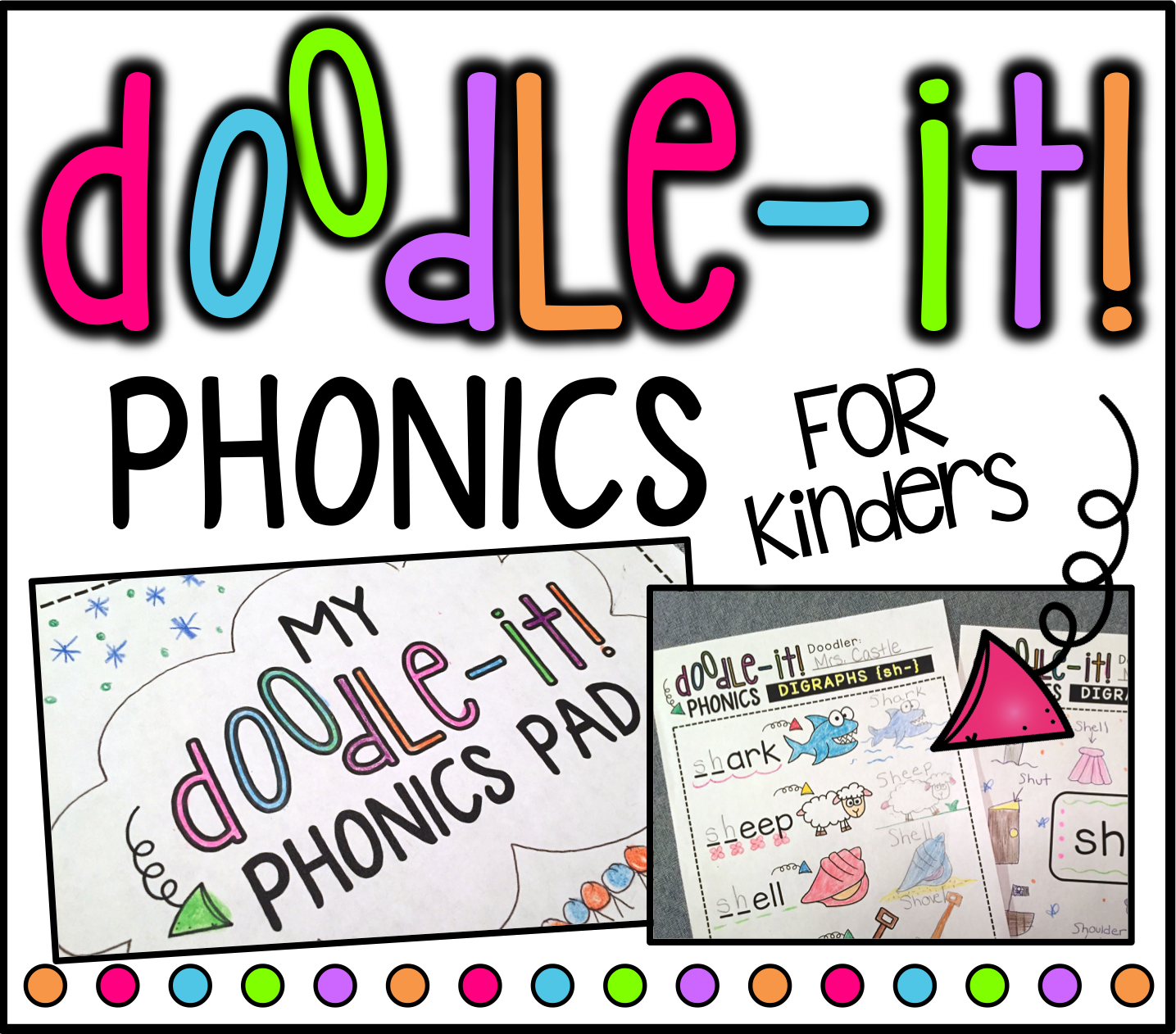 Doodle It Phonics Interactive Drawing Notebook & Phonics Interactive