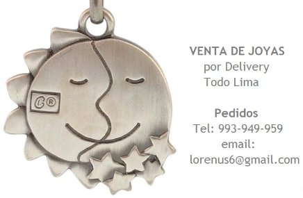 Venta de Joyas por Delivery - Siguenos en Facebook