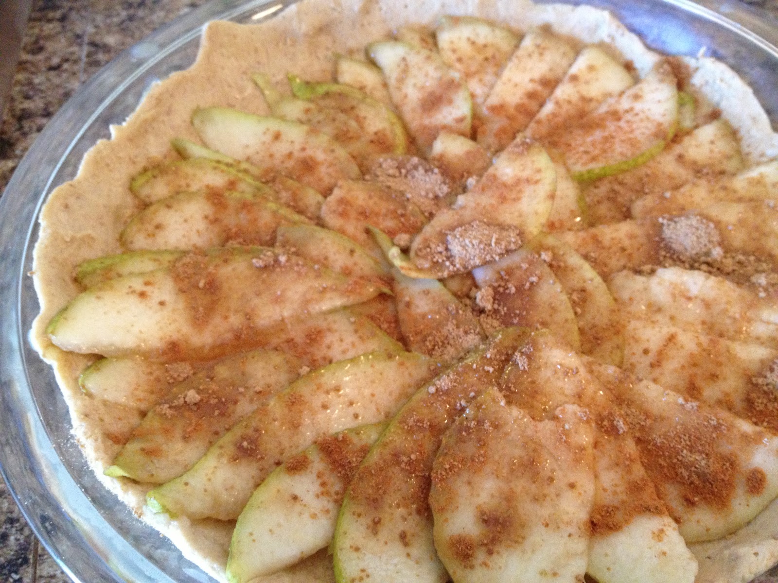 The Healing Kitchen EASY Gluten Free Pear Tart