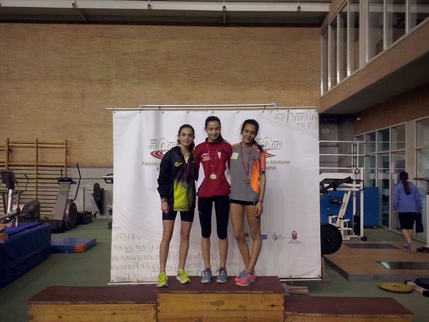 Ines consigue la medalla de bronce en el Campeonato de Madrid cadete