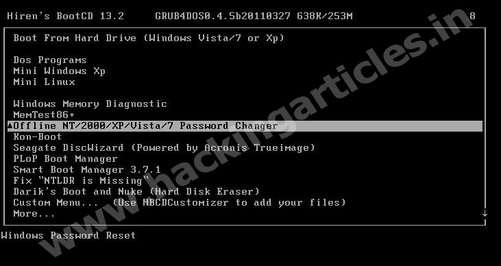 HACK Hirens BootCD v13.4 [ Instalador Boot USB][ Mini Windows