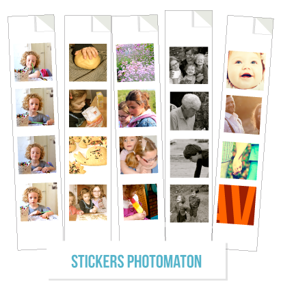  Stickers photomaton