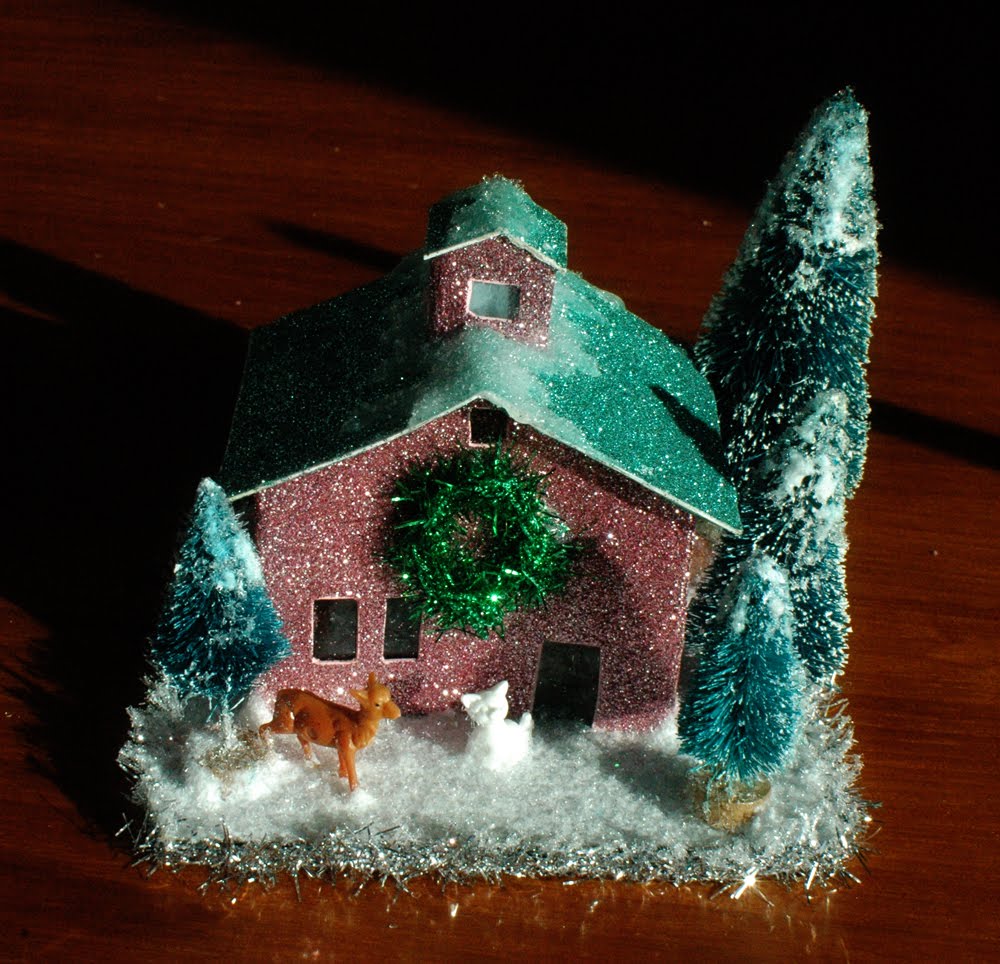 A Need to Create Tiny Putz Houses A Job Done From Love and Memory