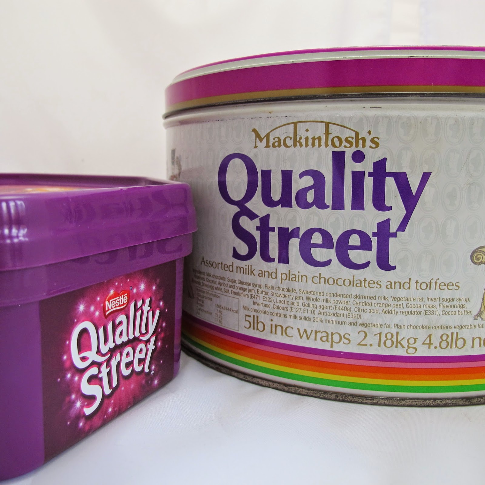 Create Reduced Quantity with Quality Street!