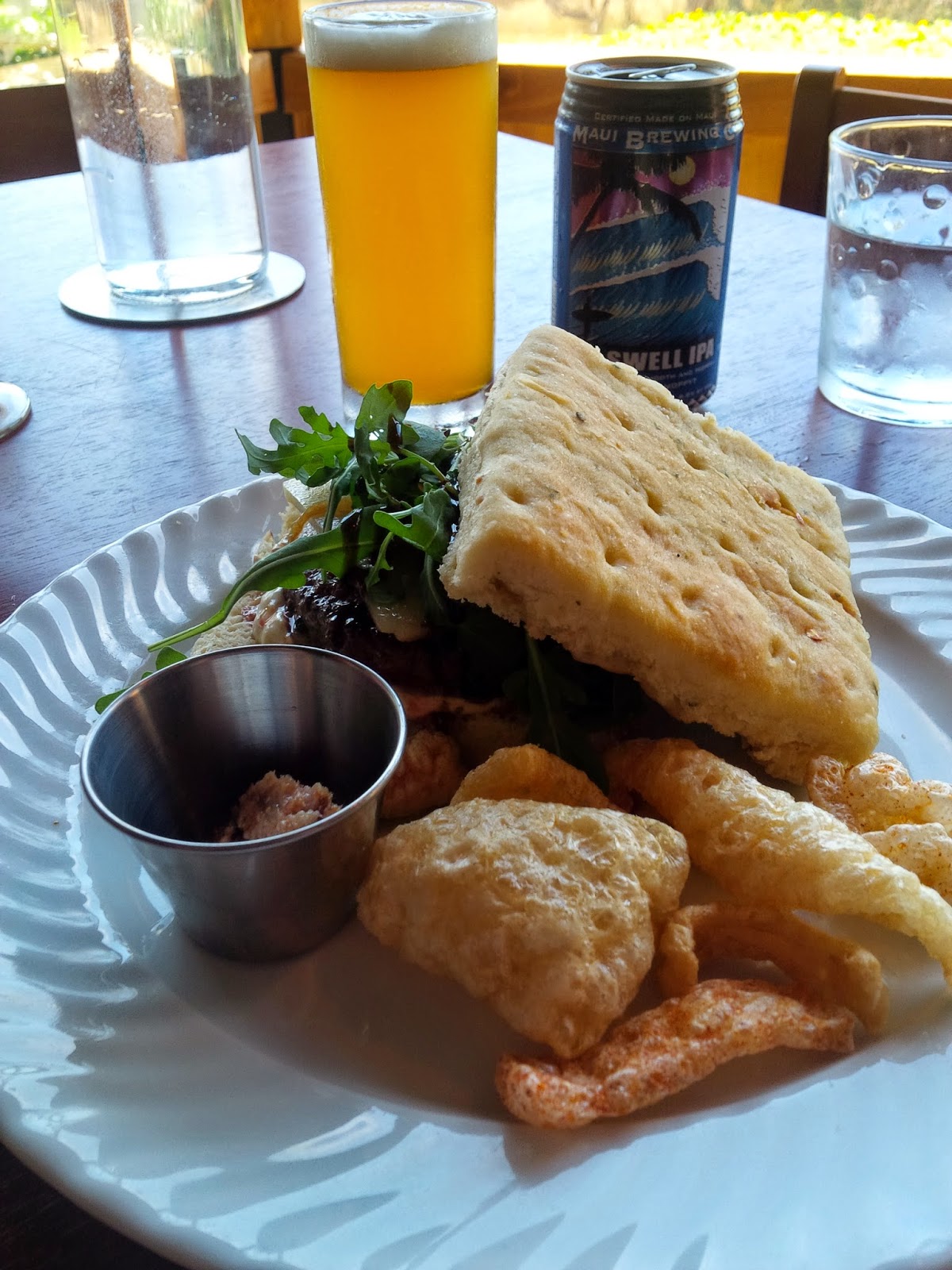 Maui Oceanview Condos New upscale burger place in Kihei Cow Pig Bun!