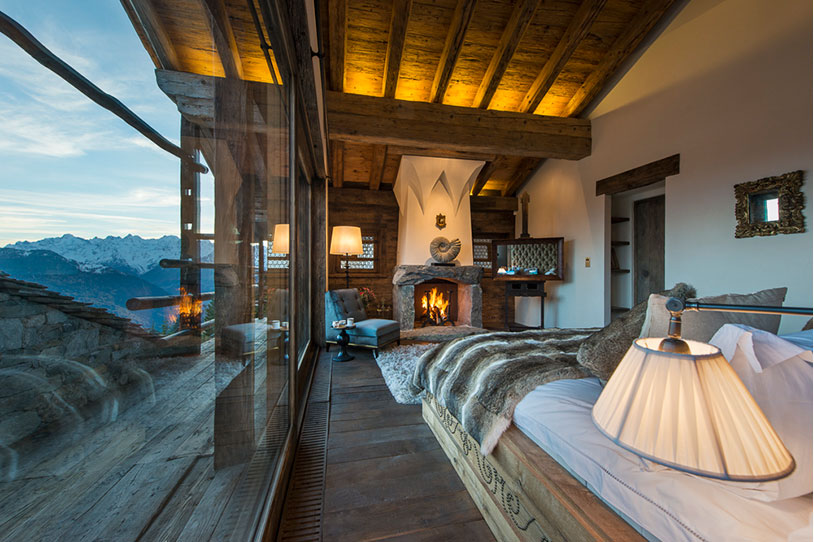 World of Architecture Luxury Villa With Mountain Views In Swiss Alps