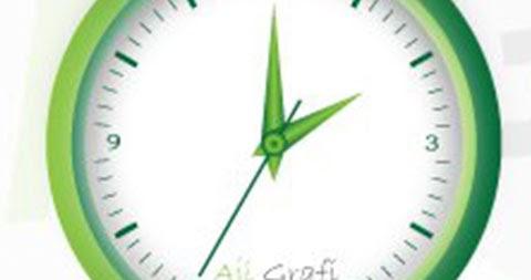 Test درس اليسترتور رسم ساعة حائطية من الصفر