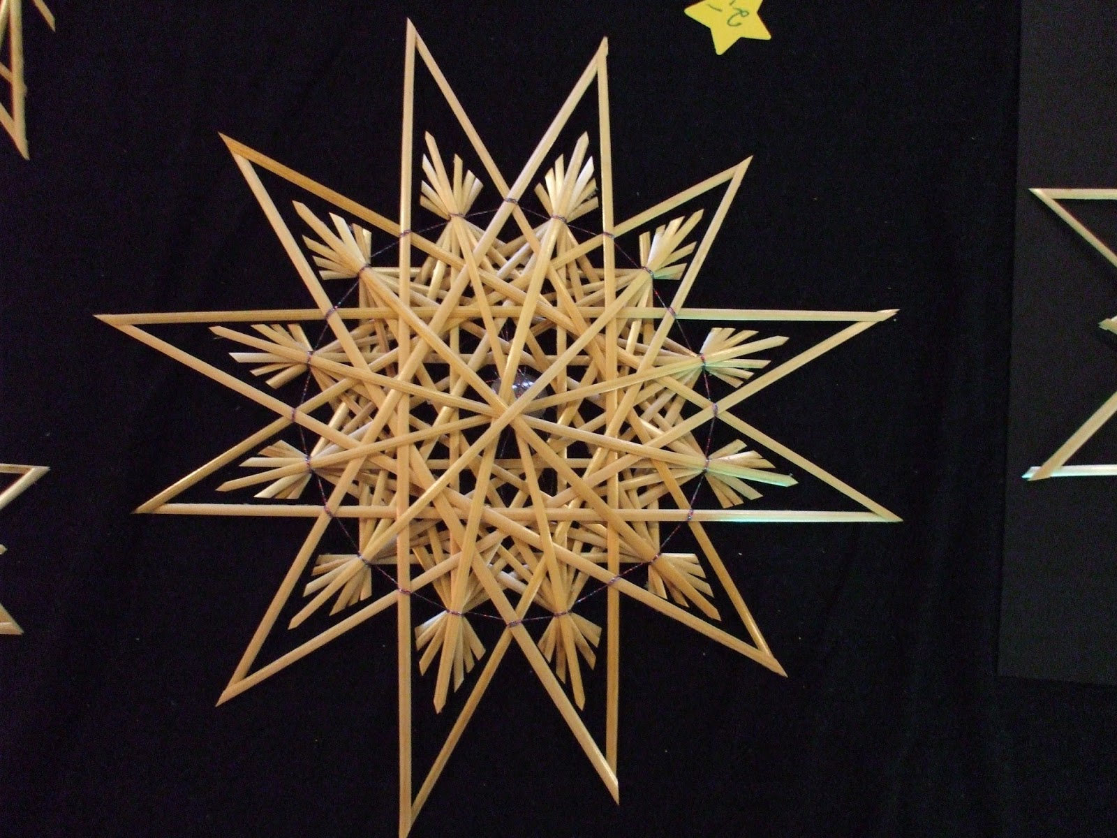 Meine Strohsterne Handgefertigte Strohsterne