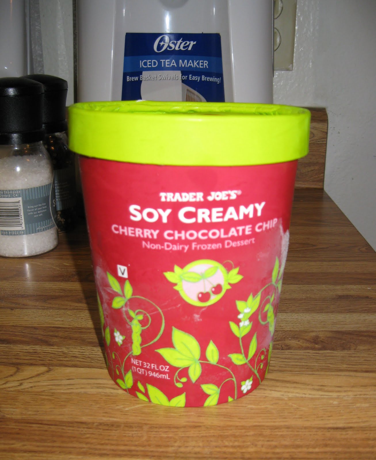 The Vegan Challenge Day 13 Black Cherry Soy Ice Cream