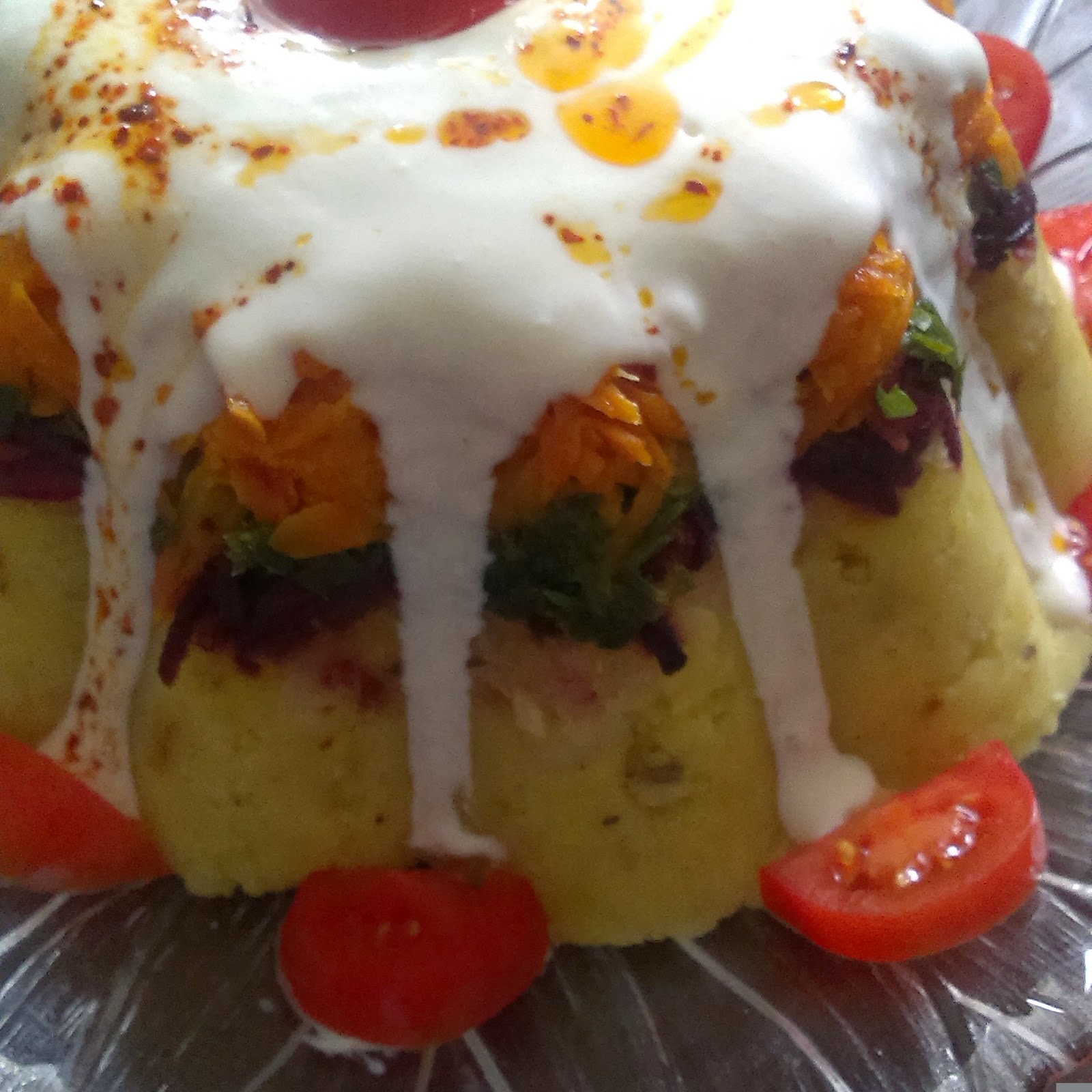 HAYATIN İÇİNDEN ÖYKÜLER KEK KALIBINDA PATATESLİ SALATA