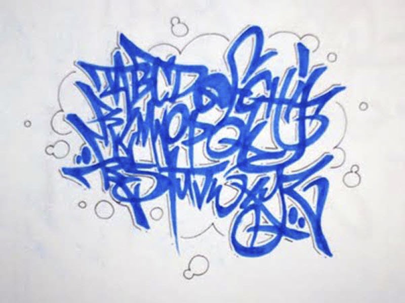 Featured image of post Abecedario De Graffiti Tag the creation process of a graffiti piece usually starts with a tag handstyle