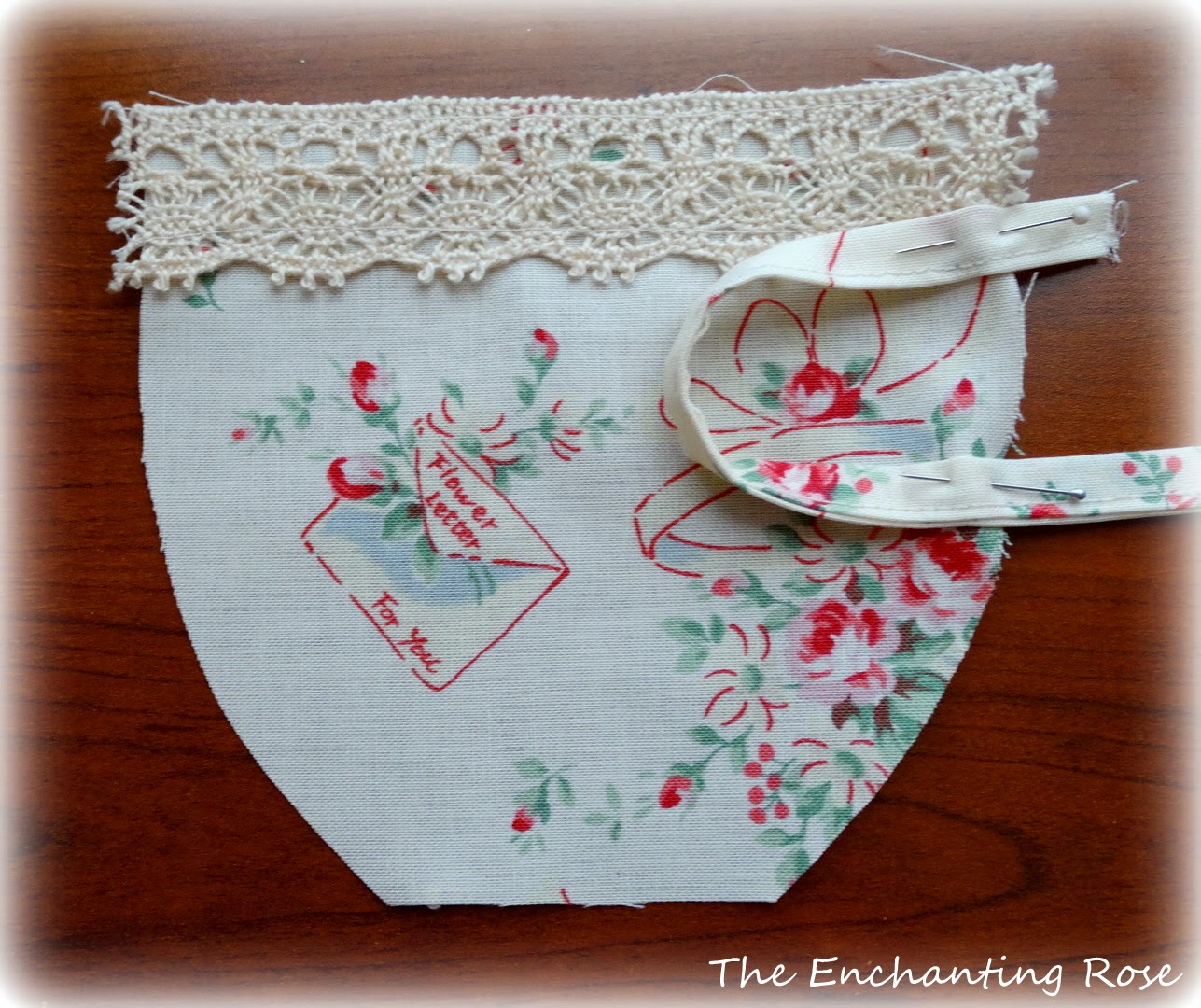 The Enchanting Rose Tea Cup Coasters Sewing Project