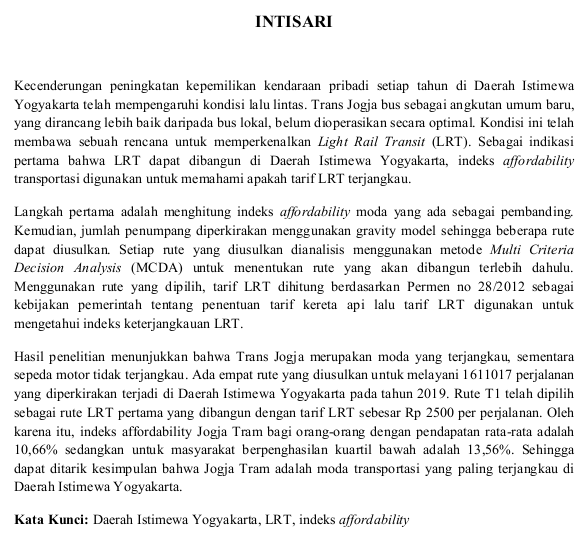 Intisari dari suatu teks disebut